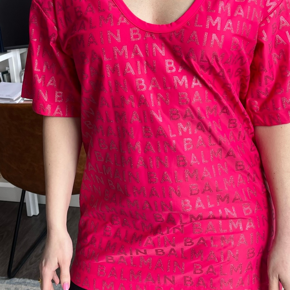 Balmain Pink Women's Top - Picture 3 of 6